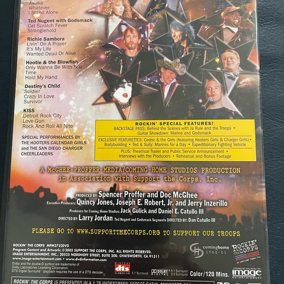 Rockin the Corps - An American Thank You (DVD, 2005) - Picture 5 of 5